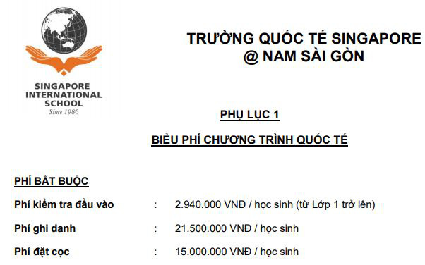 Ngoài học phí nửa tỷ đồng, các trường Quốc tế còn yêu cầu đóng phí giữ chỗ không hoàn lại: Có trường lên tới 47,2 triệu đồng - Ảnh 2.