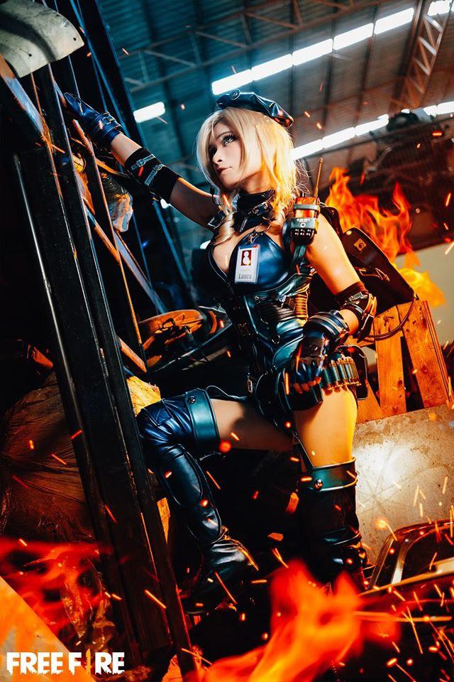 Không hổ danh con cưng Garena, Free Fire luôn được ưu ái với hàng loạt bộ ảnh cosplay quảng bá chất như nước cất - Ảnh 27.