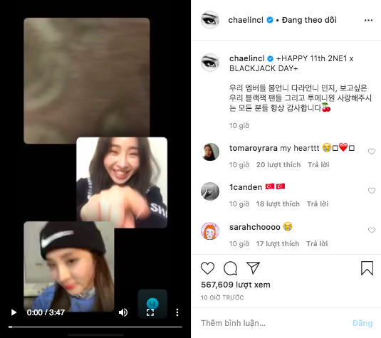 Khoảnh khắc x&uacute;c động nhất h&ocirc;m nay: 2NE1 tụ họp mừng 11 năm th&agrave;nh lập, fan bật kh&oacute;c v&igrave; gi&acirc;y ph&uacute;t thần th&aacute;nh - Ảnh 2.