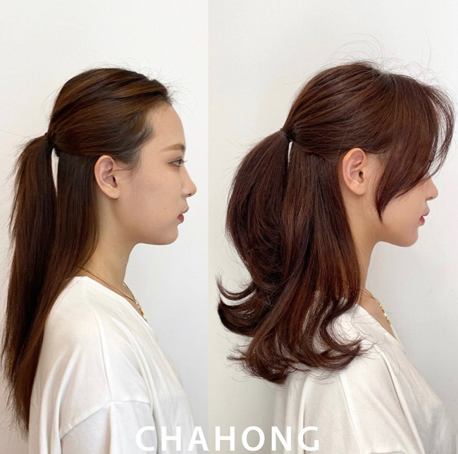Những kiểu buộc tóc xoăn đẹp style Hàn cho phái nữ - News2day
