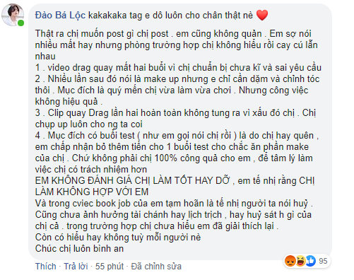 Đào Bá Lộc bị chuyên viên trang điểm tố không tôn trọng, báo giá xong rồi huỷ ngang để thực hiện MV với người khác? - Ảnh 7.