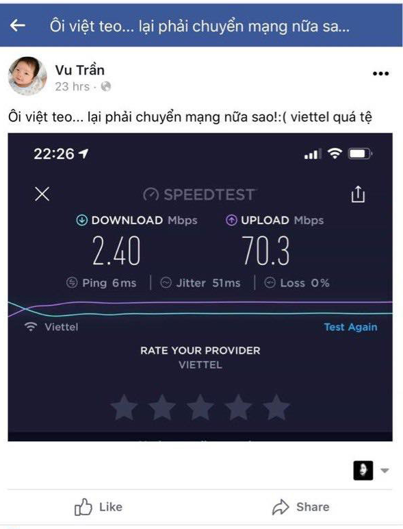 Tốc độ Internet lại như rùa bò, nhiều streamer lên tiếng kêu trời, ngán ngẩm - Ảnh 5.