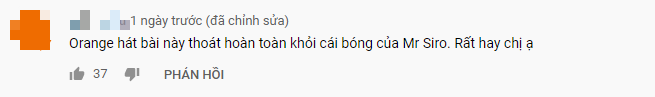 Bất ngờ phản ứng dành cho Orange khi cover hit mới của Hoà Minzy: được khán giả đánh giá đã vượt qua được cái bóng của Mr. Siro? - Ảnh 5.