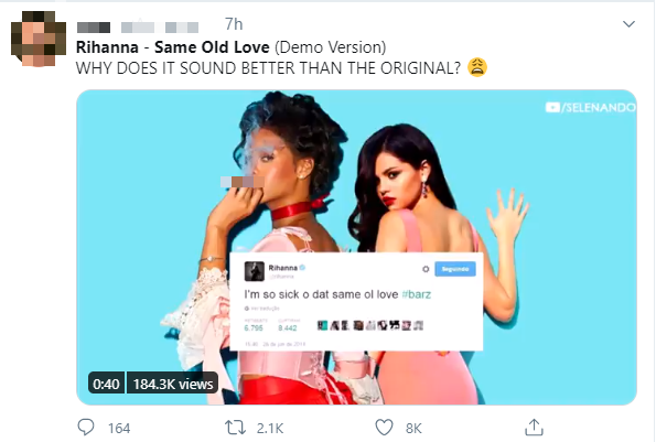 Bất ngờ rò rỉ bản demo Same Old Love do Rihanna hát, netizen khẳng định luôn bản chính thức của Selena Gomez coi như về vườn? - Ảnh 3.