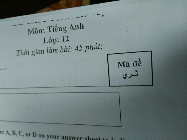 Đề thi được giáo viên nâng lên trình vô cực khi toàn ký hiệu lạ hết hiểu nổi: Tìm được đứa cùng đề cũng hết thời gian! - Ảnh 3.