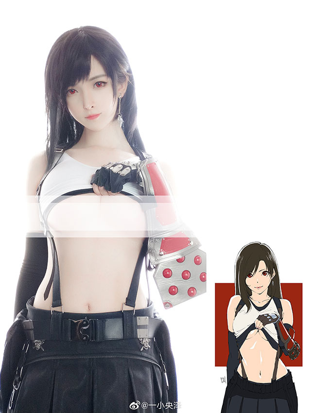 Nóng mắt với bộ ảnh cosplay Tifa ngực còn... to hơn bản gốc - Ảnh 12.