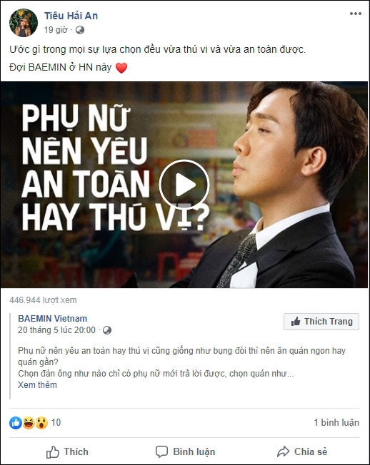 Trấn Thành ví “chọn quán ăn như chọn người để yêu”, cộng đồng mạng rần rần hưởng ứng: “Đừng dễ dãi với những thứ nhạt nhẽo lặp lại mỗi ngày” - Ảnh 7.