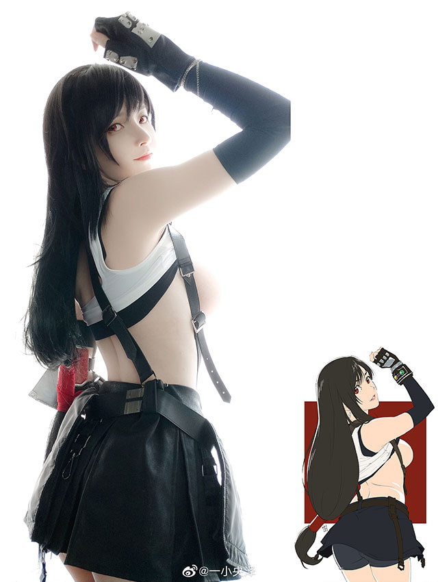 Nóng mắt với bộ ảnh cosplay Tifa ngực còn... to hơn bản gốc - Ảnh 10.