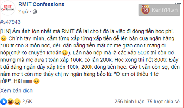 Trường con nhà giàu RMIT mở confession đậm mùi sang chảnh: Hỏi ông chủ đi xe máy sinh viên đi ô tô được không, 1 tỷ đóng học có đủ? - Ảnh 8.