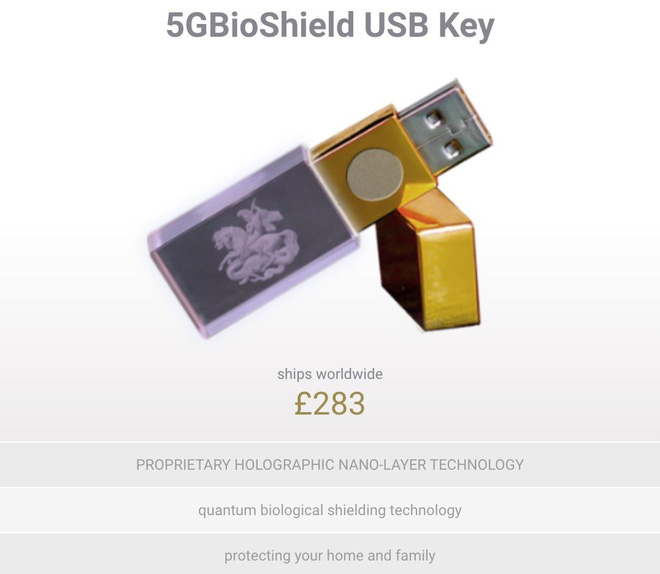 Anh: Dân tình được khuyên mua USB chống 5G, giá gần 10 triệu VNĐ mà chẳng khác gì USB thường - Ảnh 1.