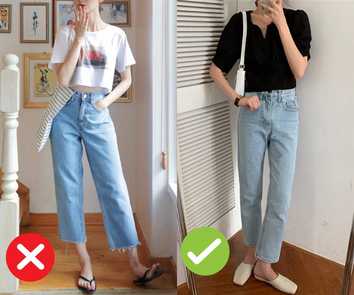 Mắc 4 sai lầm này khi diện quần jeans, các chị em đã tự đưa tên mình vào top mặc xấu chốn công sở - Ảnh 2.