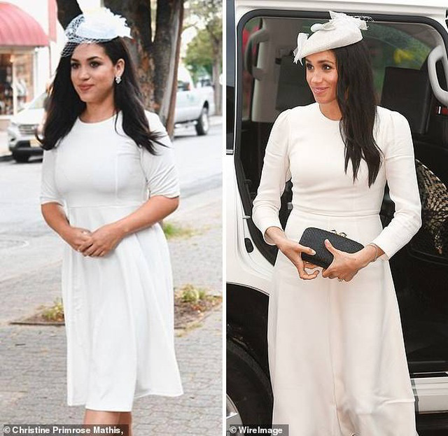 Bản sao của Meghan Markle: Nữ tiếp viên 32 tuổi đổi đời nhờ ngoại hình giống kinh ngạc, style ăn mặc cũng y chang - Ảnh 6.