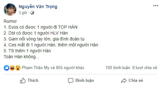 Nóng: Rộ tin cựu đường trên của SKT T1 sẽ tới Việt Nam thi đấu, VCS lần đầu có ngoại binh? - Ảnh 1.