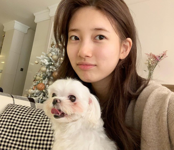 Suzy gặp đối thủ đáng gờm cho danh hiệu nữ hoàng mặt mộc Kpop, kéo đến ảnh siêu cận mà choáng - Ảnh 2.