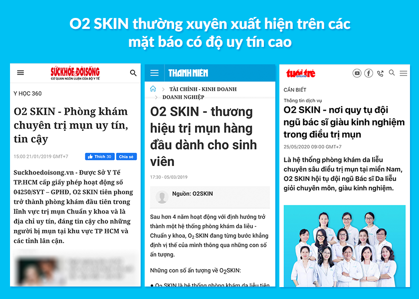 O2 Skin - Ph&ograve;ng kh&aacute;m chuy&ecirc;n trị mụn được l&ograve;ng giới trẻ S&agrave;i th&agrave;nh - Ảnh 1.