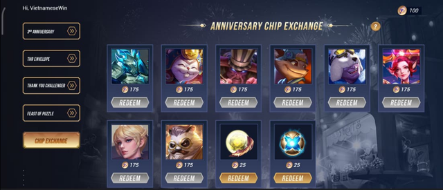 Liên Quân Mobile: Garena huy động 70 tướng, 28 skin cho game thủ chọn ở event mừng sinh nhật 3 tuổi - Ảnh 6.