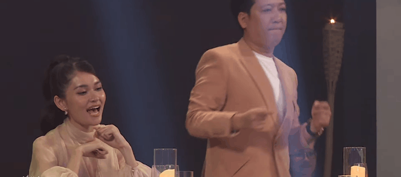Hơn 100 ngày lên sóng MV, Tóc Tiên mới được hát Ngày Tận Thế trên sân khấu, tự nhận hồi hộp nhưng vẫn khiến Trường Giang không thể ngồi yên - Ảnh 4.