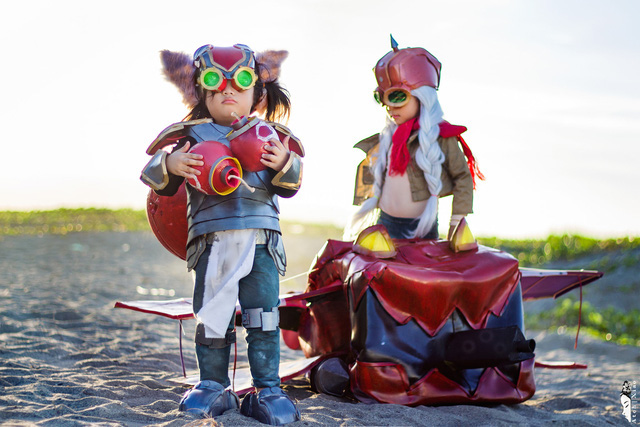 Bối rối với bộ ảnh cosplay LMHT phiên bản nhí cực đáng yêu khiến người xem loay hoay đoán đây là tướng nào - Ảnh 5.