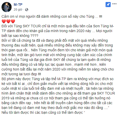 Giữa cơn bão loạt FC lớn dừng hoạt động, page M-TP của Sơn Tùng bấm like bình luận: FC sắp tan rồi đó? - Ảnh 2.