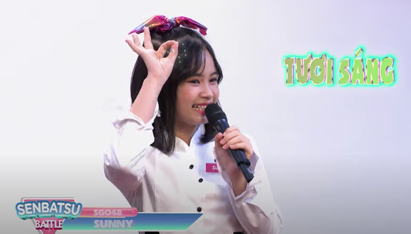 SGO48 Senbatsu Battle: Cựu th&agrave;nh vi&ecirc;n Sachi xếp hạng nhất, Linh Mai bị gi&aacute;m khảo chấn chỉnh v&igrave; tụt phong độ - Ảnh 2.