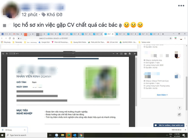 Đem CV ứng viên ra trêu đùa, nhà tuyển dụng bị ném đá - Ảnh 1.