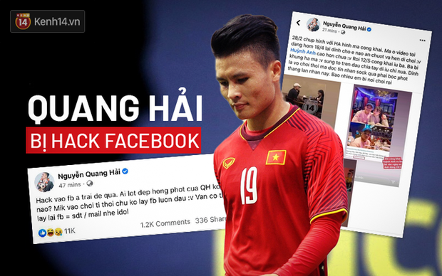 Quang Hải bị hack facebook, những cô gái liên quan trong tin nhắn riêng tư có được báo công an? - Ảnh 1.