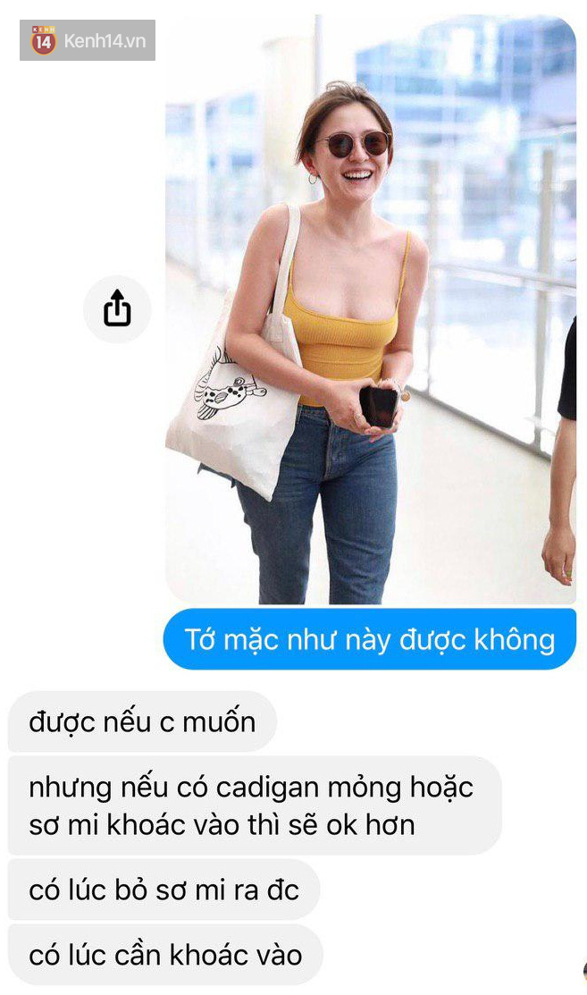 Em mặc áo hai dây như này nhé? và loạt phản ứng của hội con trai: Người ngoài thì được chứ người nhà thì... cấm - Ảnh 18.