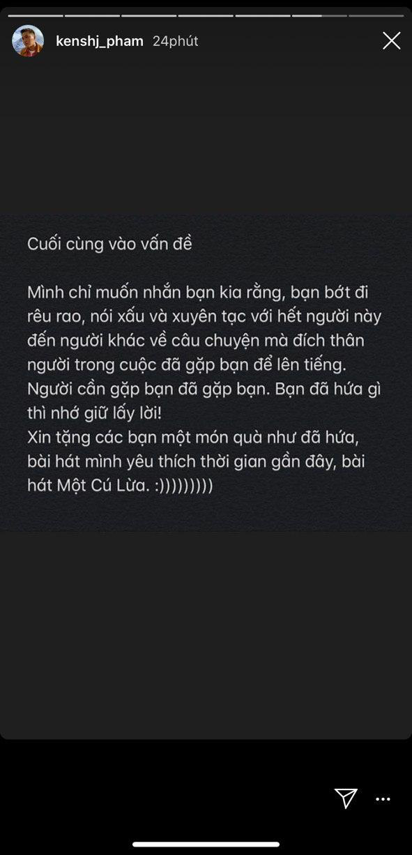 Kenshj Phạm hẹn cộng đồng mạng ra gốc mít kể phốt Quỳnh Anh Shyn nhưng chỉ có Bích Phương đợi ở đó và hát cho ta nghe Một Cú Lừa - Ảnh 5.