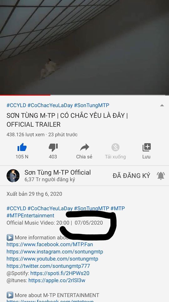 Góc bối rối: Sau 1 năm mới tung teaser comeback, Sơn Tùng M-TP run tay tới mức ghi sai cả ngày phát hành MV? - Ảnh 2.