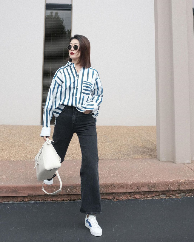 Nàng fashion blogger gợi ý 9 set đồ trung tính để chị em công sở dù vụng về vẫn mặc đẹp khỏi nghĩ - Ảnh 7.