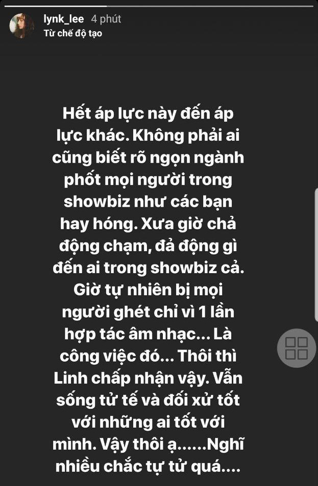 Lynk Lee lên tiếng vì bị antifan tổng tấn công sau khi đăng ảnh bên K-ICM: Nghĩ nhiều chắc mình tự tử quá! - Ảnh 3.