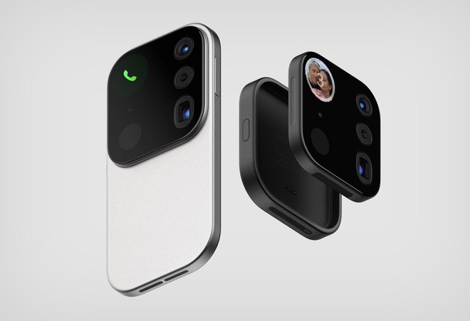 Choáng với thiết kế iPhone điên rồ với cụm camera to tổ chảng như muốn khoe cả thế giới về độ ngầu - Ảnh 1.