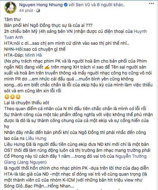 Người hòa âm ca khúc phim ngắn Ngô Đồng bất ngờ lên tiếng tố ekip cướp công, PR bẩn khi chỉ ghi tên producer K-ICM trong credit - Ảnh 8.