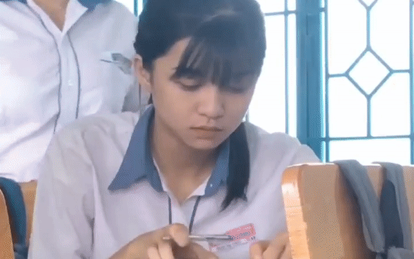 Clip quay lén gây bão MXH của nữ sinh Bình Thuận, vừa xinh xắn vừa có hành động siêu cấp đáng yêu