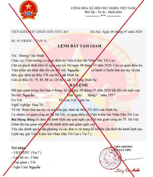 Người đàn ông mất trăm triệu tiền tiết kiệm vì tin lệnh bắt rởm - Ảnh 1.
