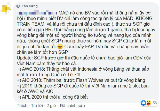 APL 2020: Saigon Phantom thua bạc nhược MAD Team, fan bình luận công kích thậm tệ - Ảnh 8.