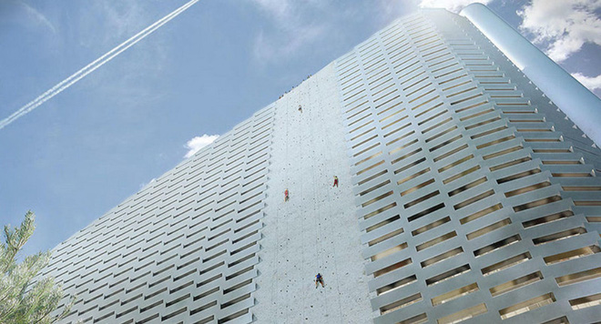 Ngắm nhìn bức tường leo núi cao nhất thế giới được xây dựng ngay trên một tòa nhà cao tầng - Ảnh 7.