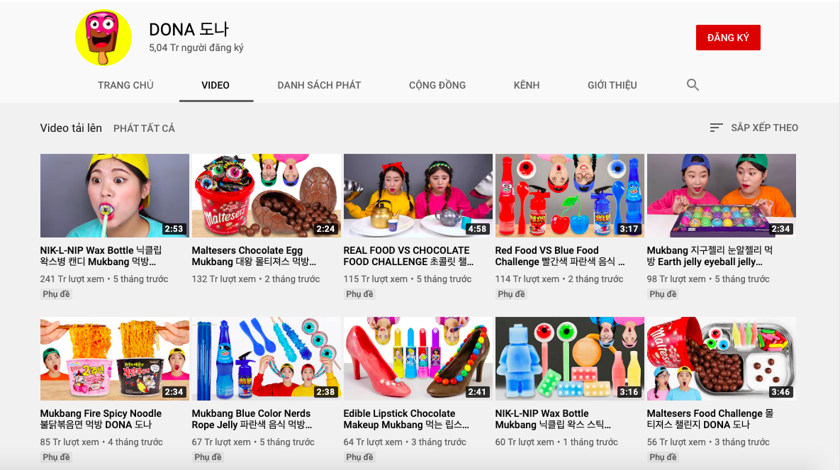 Chỉ cần ngồi ăn rồi đăng video lên mạng, nhiều YouTuber xứ Hàn kiếm được… hàng chục tỷ đồng mỗi tháng - Ảnh 2. Chỉ cần ngồi ăn rồi đăng video lên mạng, nhiều YouTuber xứ Hàn kiếm được… hàng chục tỷ đồng mỗi tháng - Ảnh 2.