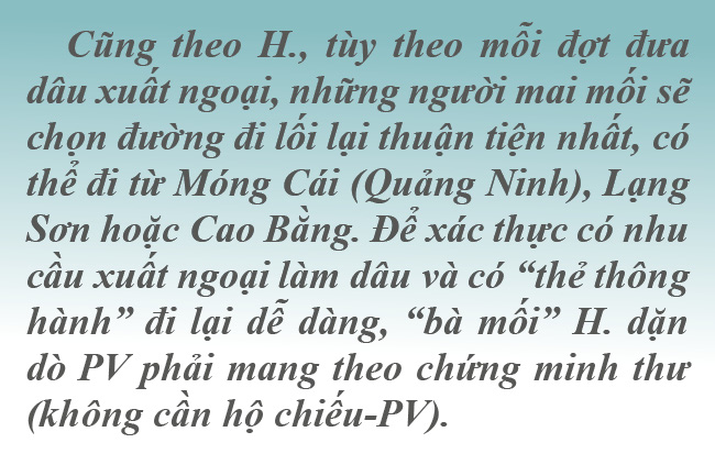 Thân phận “dâu quay” và những đám cưới xuyên biên giới sặc mùi kim tiền: Bài 2: Gập ghềnh đường hồi hương của cô dâu “hờ” - Ảnh 4.