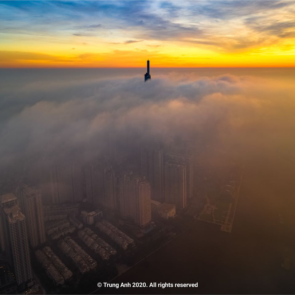 Khoảnh khắc 2 to&agrave; th&aacute;p cao nhất S&agrave;i G&ograve;n v&ocirc; t&igrave;nh lọt chung khung h&igrave;nh khiến d&acirc;n mạng thảng thốt: Đẹp như cảnh trong phim Hollywood vậy! - Ảnh 17.