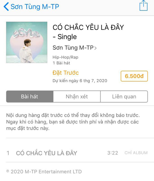 Sơn Tùng M-TP bất ngờ spoil đoạn nhạc Có Chắc Yêu Là Đây, tiết lộ là Hiphop/Rap nhưng sao giai điệu lại êm ái thế này? - Ảnh 3.