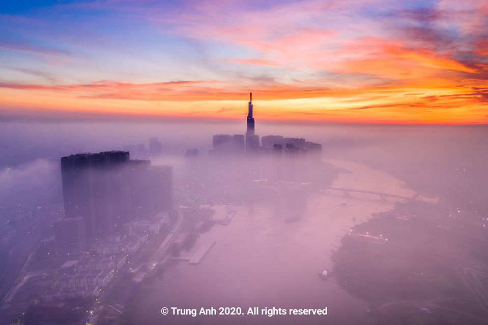 Khoảnh khắc 2 to&agrave; th&aacute;p cao nhất S&agrave;i G&ograve;n v&ocirc; t&igrave;nh lọt chung khung h&igrave;nh khiến d&acirc;n mạng thảng thốt: Đẹp như cảnh trong phim Hollywood vậy! - Ảnh 16.