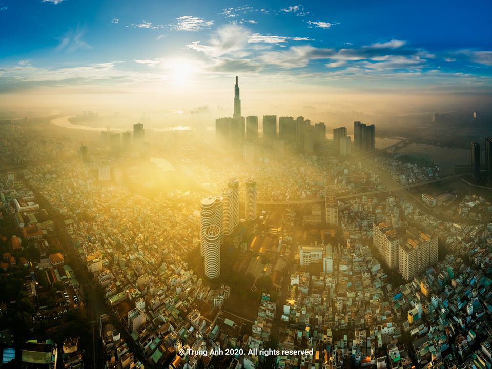 Khoảnh khắc 2 to&agrave; th&aacute;p cao nhất S&agrave;i G&ograve;n v&ocirc; t&igrave;nh lọt chung khung h&igrave;nh khiến d&acirc;n mạng thảng thốt: Đẹp như cảnh trong phim Hollywood vậy! - Ảnh 19.