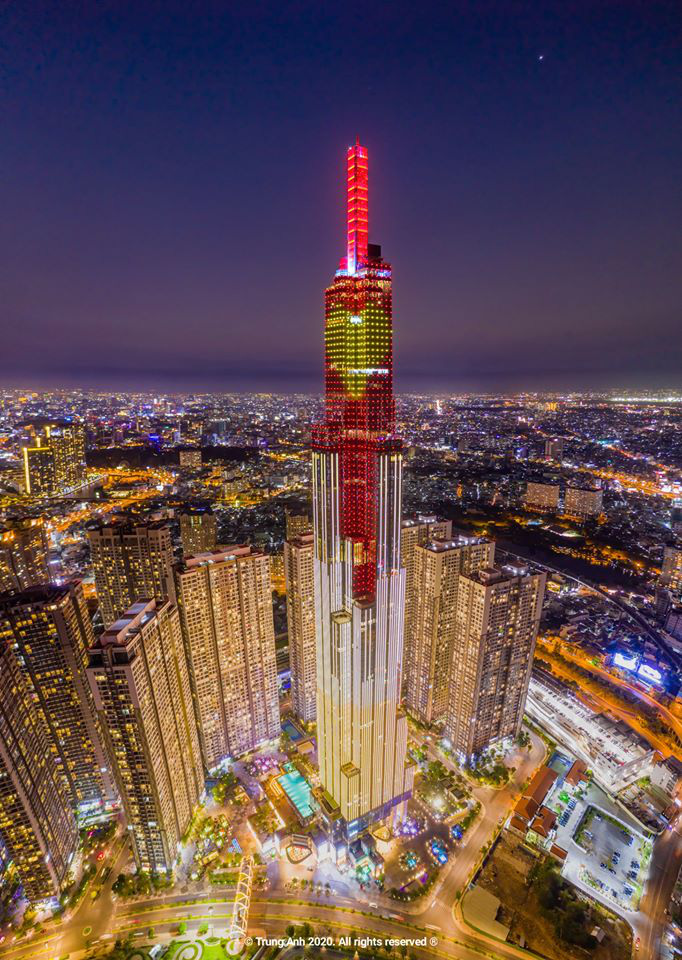 Khoảnh khắc 2 to&agrave; th&aacute;p cao nhất S&agrave;i G&ograve;n v&ocirc; t&igrave;nh lọt chung khung h&igrave;nh khiến d&acirc;n mạng thảng thốt: Đẹp như cảnh trong phim Hollywood vậy! - Ảnh 11.