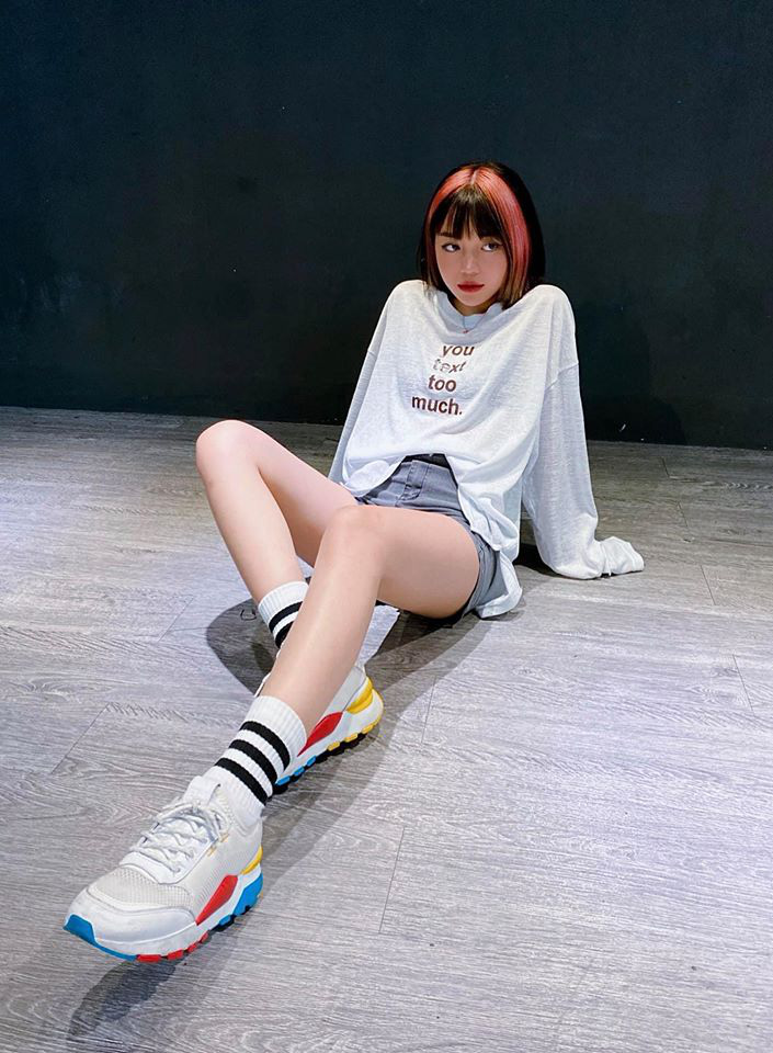 Visual của Linh Ngọc Đ&agrave;m quả l&agrave; xuất sắc, chấp hết mọi thể loại m&agrave;u t&oacute;c tắc k&egrave; hoa - Ảnh 6.