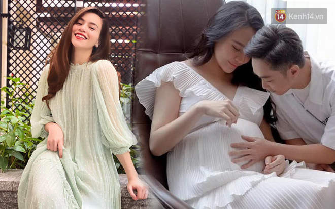 Hà Hồ và Đàm Thu Trang dù khắc ở chuyện tình duyên nhưng lại hết sức tâm đầu ý hợp ở khoản áo váy khi bầu bí - Ảnh 4.