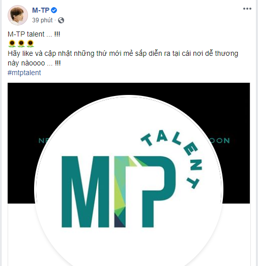 Sơn Tùng Ra Mắt M-Tp Talent, Từ Nay Anh Chàng Không Chỉ Là Ca Sĩ Mà Còn  Kiêm Luôn 