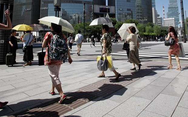 Số người tử vong do sốc nhiệt tại Nhật Bản gia tăng - Ảnh 1.