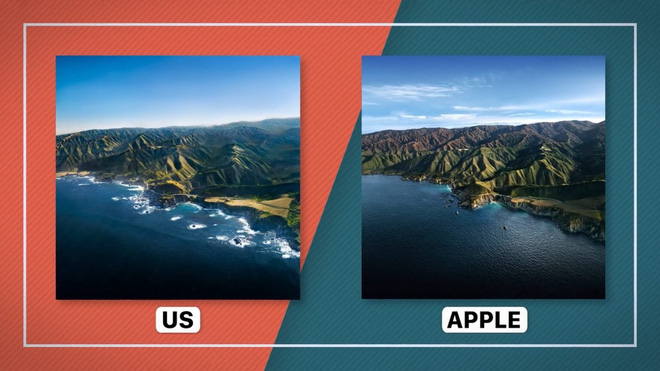Fan Apple chơi lớn: Dùng cả trực thăng để chụp lại hình nền ấn tượng trên macOS Big Sur - Ảnh 1.
