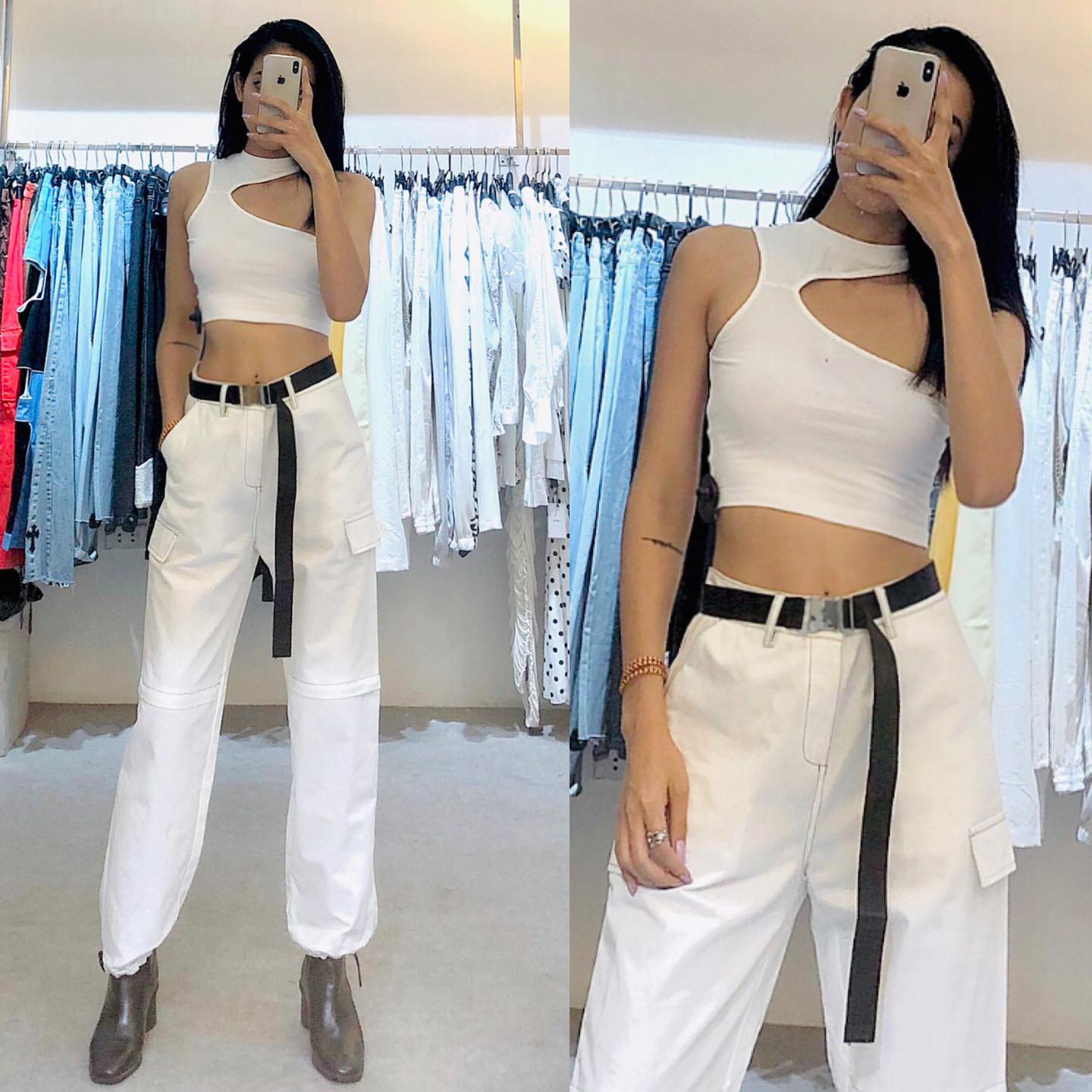 Có vòng eo 51cm nhỏ nhất Vbiz, hèn gì 90% đồ Han Sara diện đều là crop top mà thôi - Ảnh 6.